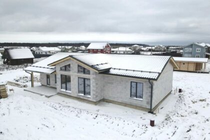 Зимове будівництво з піноблоків